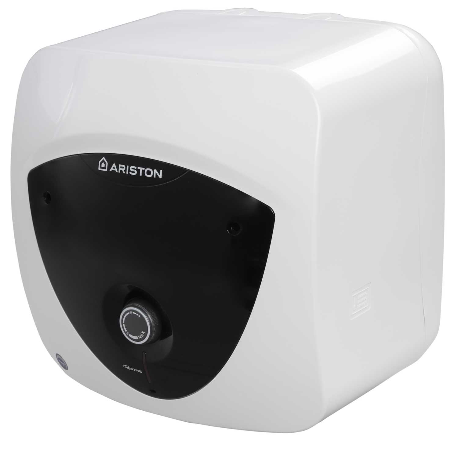Ariston 15L Over Sink Water Heater Blur, Small Over-Sink Water Heater with Robust Heating Element and Good Heat Retention, Ideal for Kitchens and Bathrooms